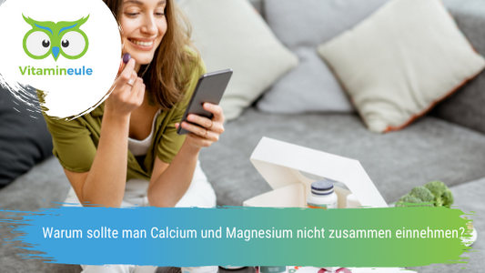 Sollte man Calcium und Magnesium nicht zusammen einnehmen?