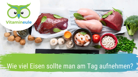 Wie viel Eisen sollte man am Tag aufnehmen?