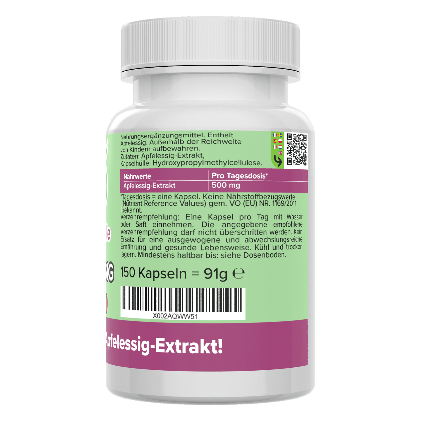 Apple cider vinegar capsules