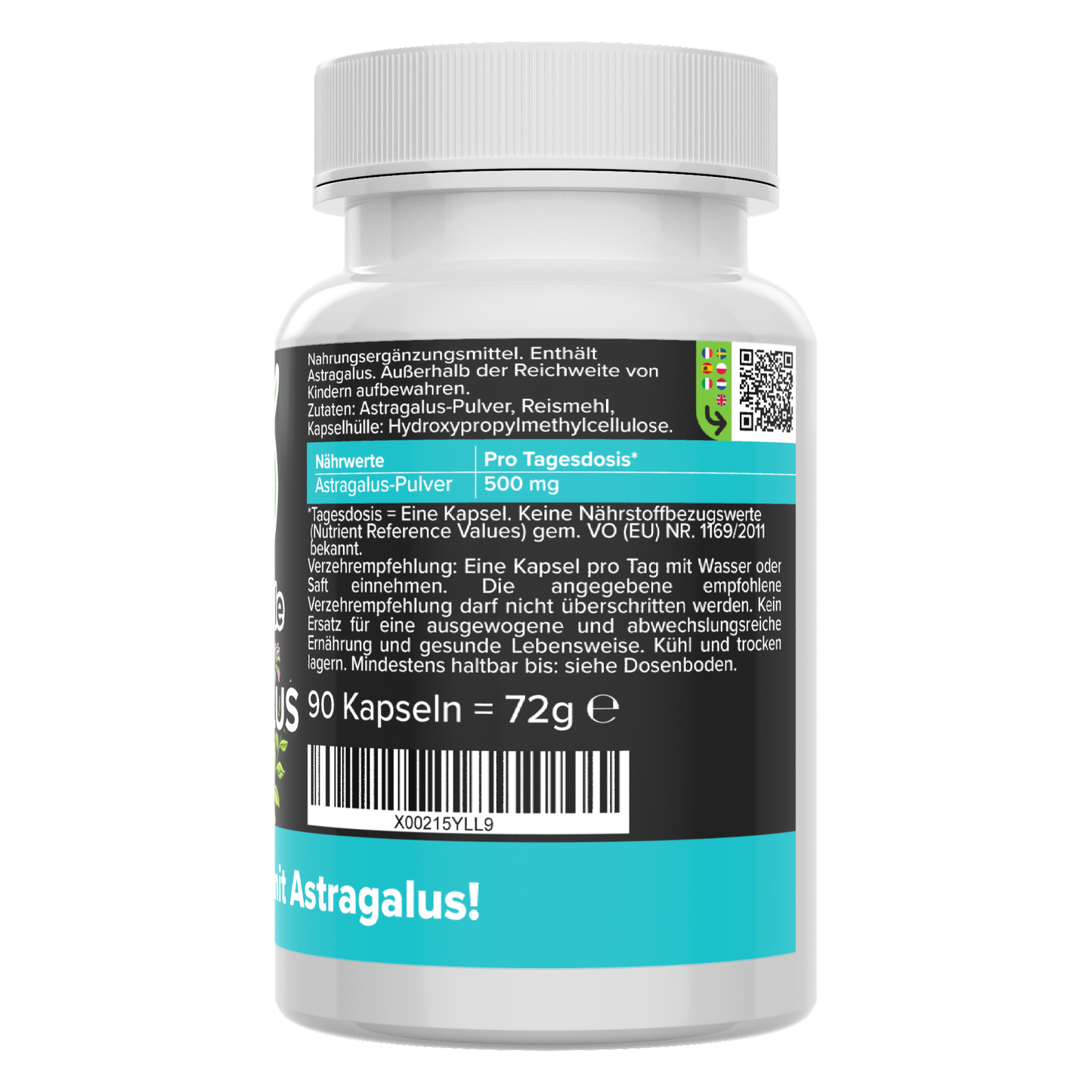 Astragalus capsules