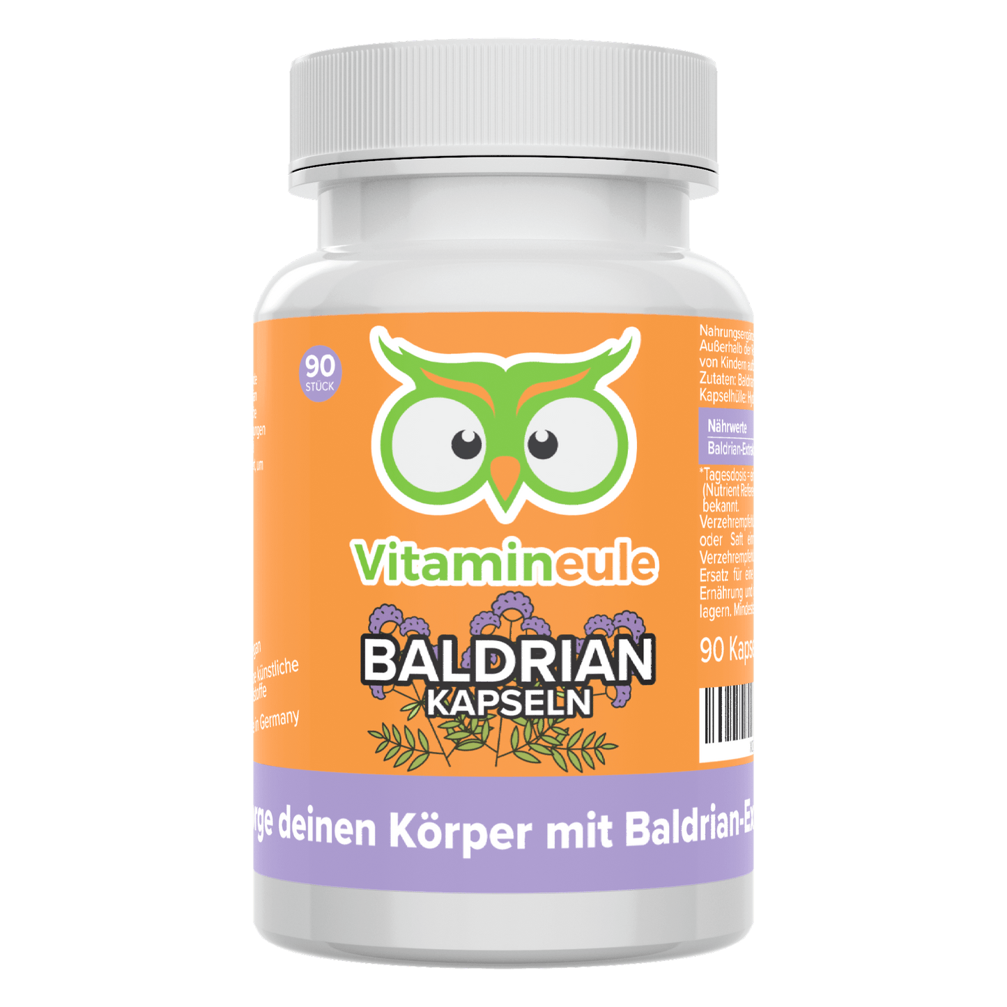 Valerian capsules