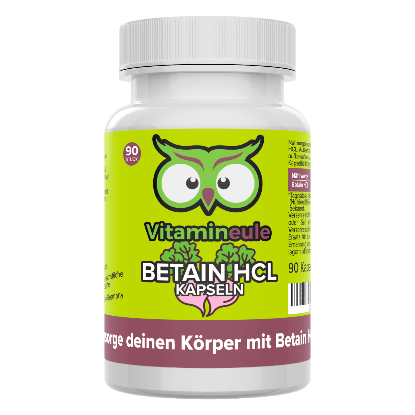 Betaine HCL capsules