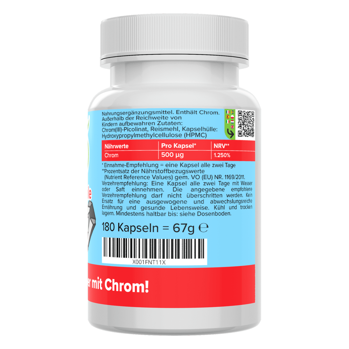 Chromium capsules