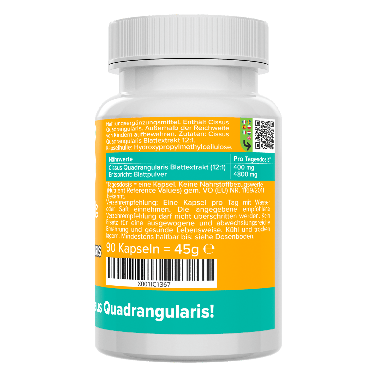 Cissus Quadrangularis capsules