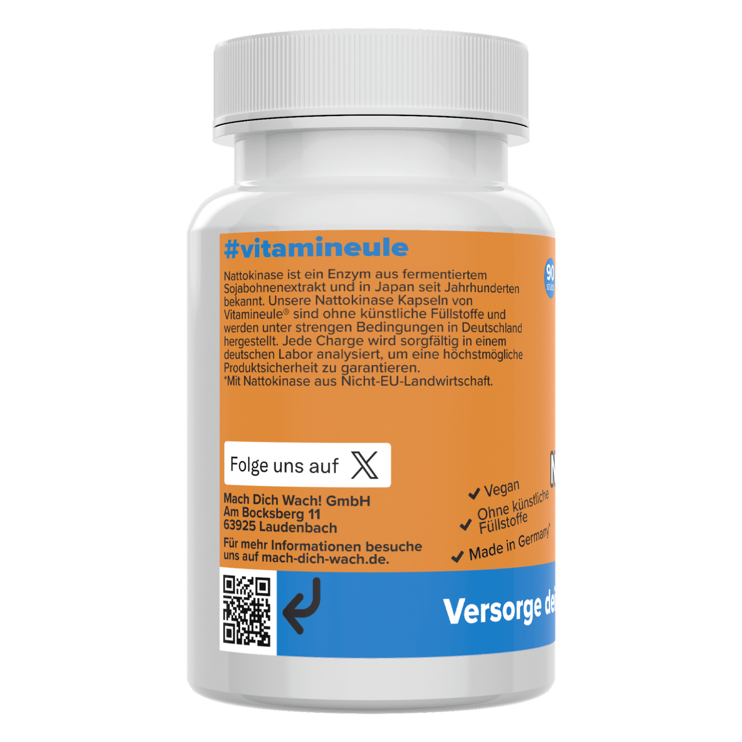 Nattokinase capsules