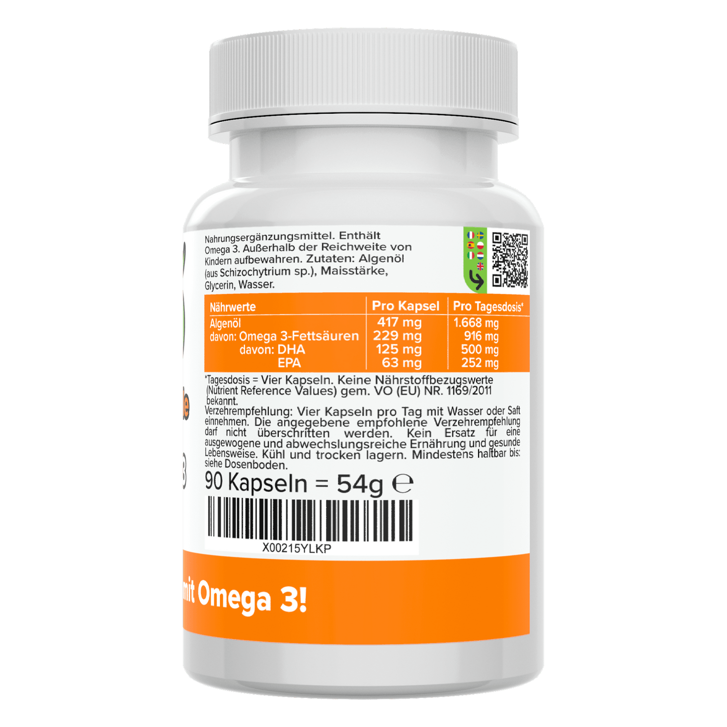 Omega 3 capsules