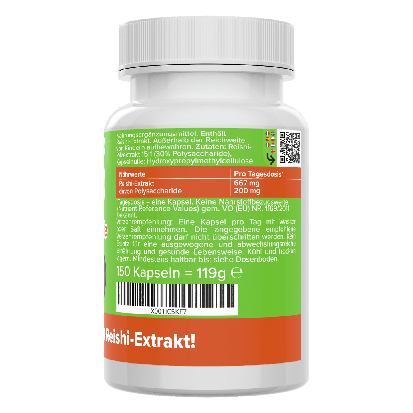 Reishi capsules
