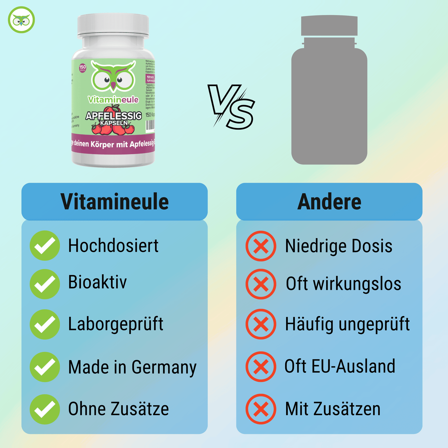 Apple cider vinegar capsules