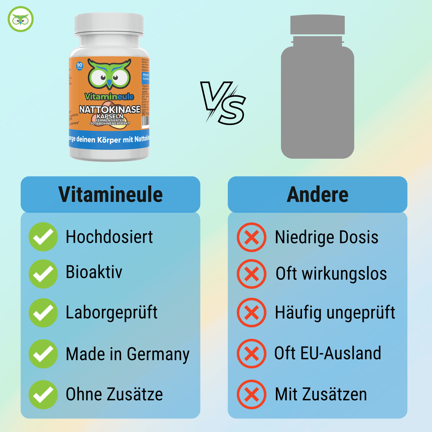 Nattokinase capsules