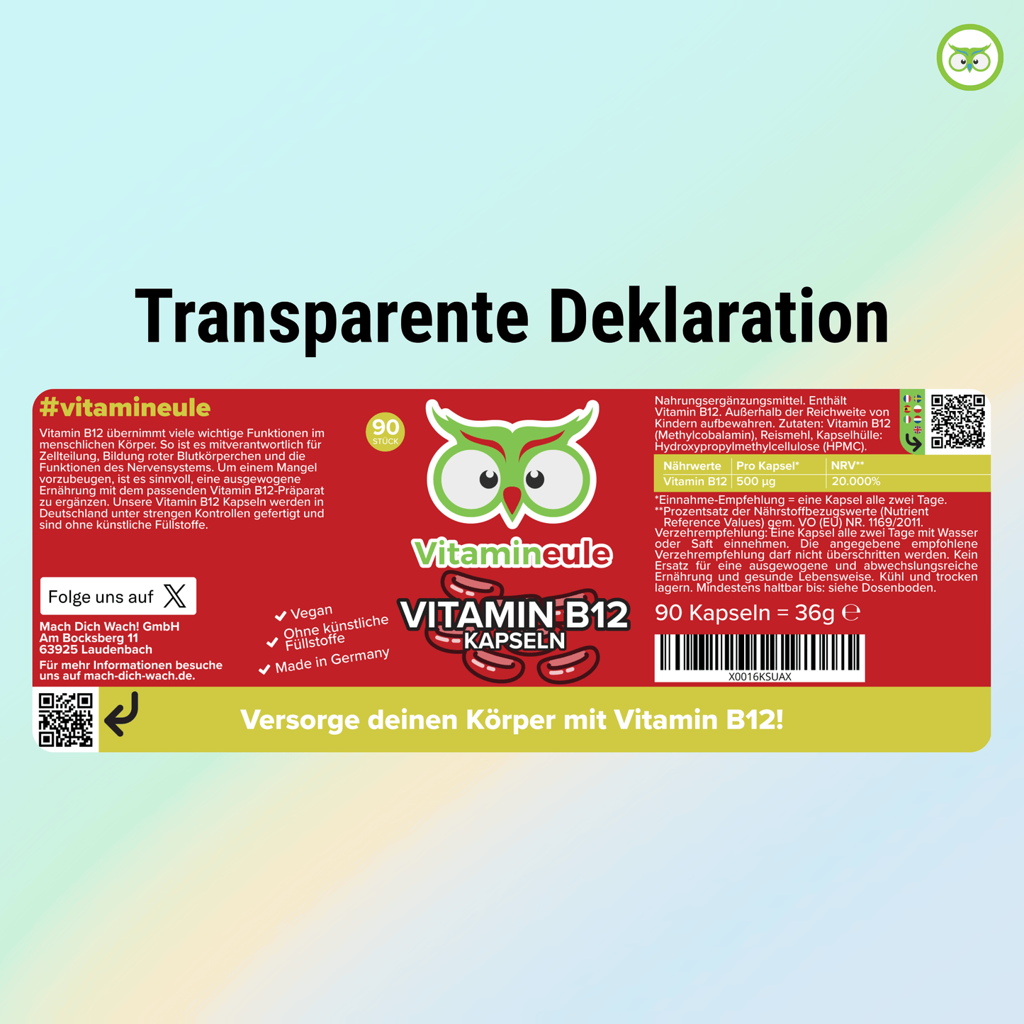 Vitamin B12 Capsules