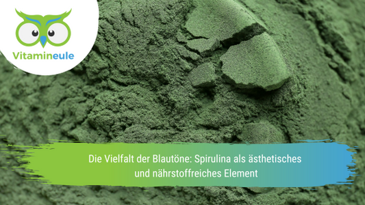 Die Vielfalt der Blautöne: Spirulina als ästhetisches und nährstoffreiches Element