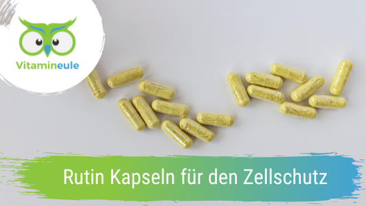 Rutin Kapseln für den Zellschutz