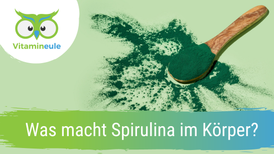 What does Spirulina do in the body?