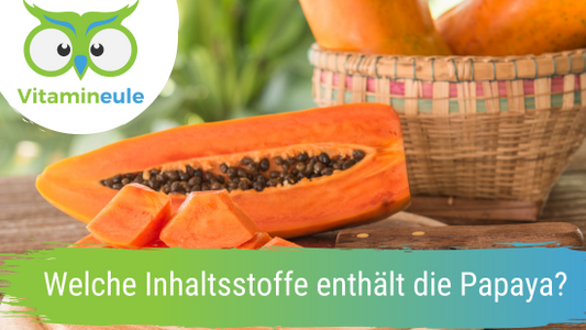 Welche Inhaltsstoffe enthalten Papaya Kapseln?