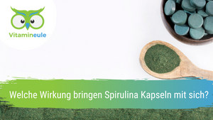What effect do Spirulina capsules bring?