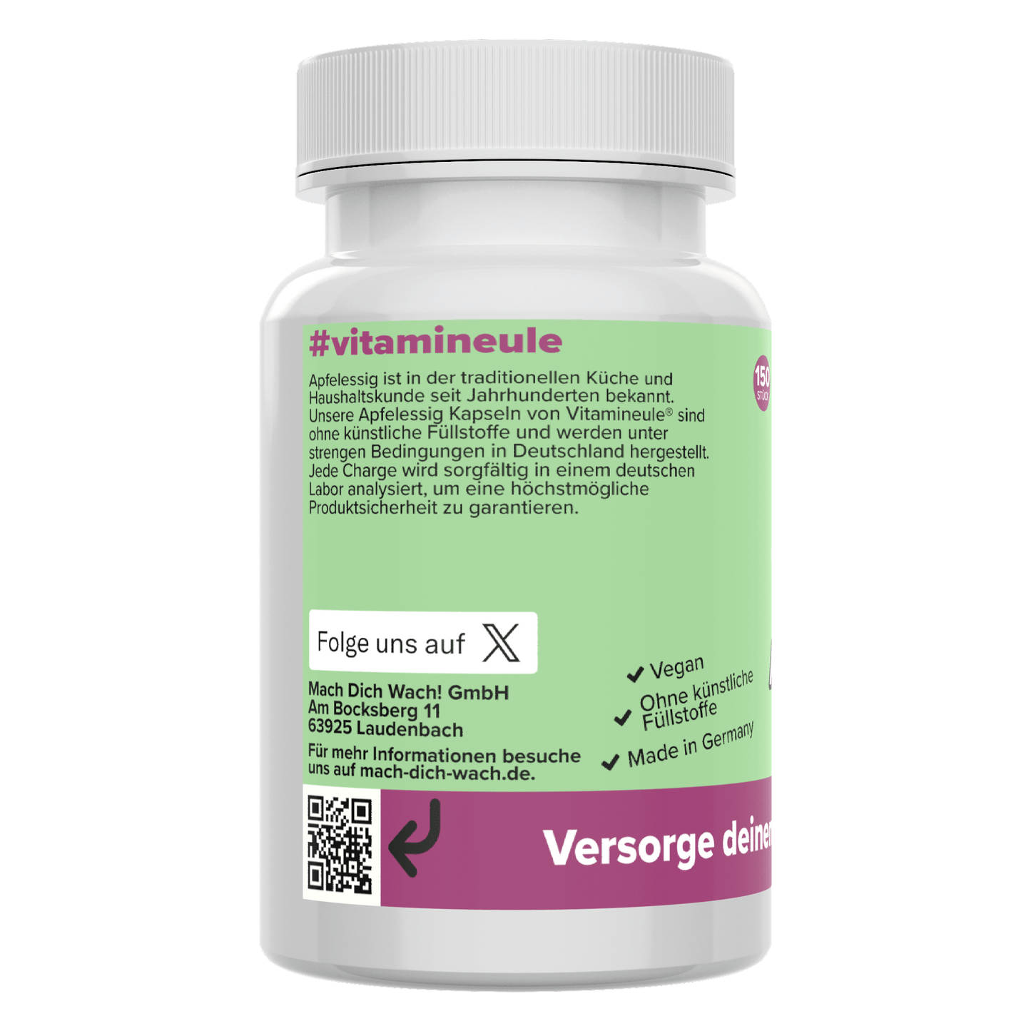 Apple cider vinegar capsules