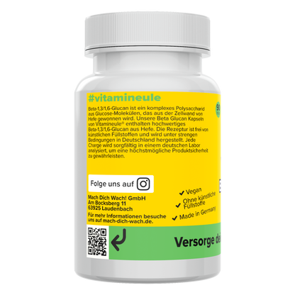 Beta Glucan capsules