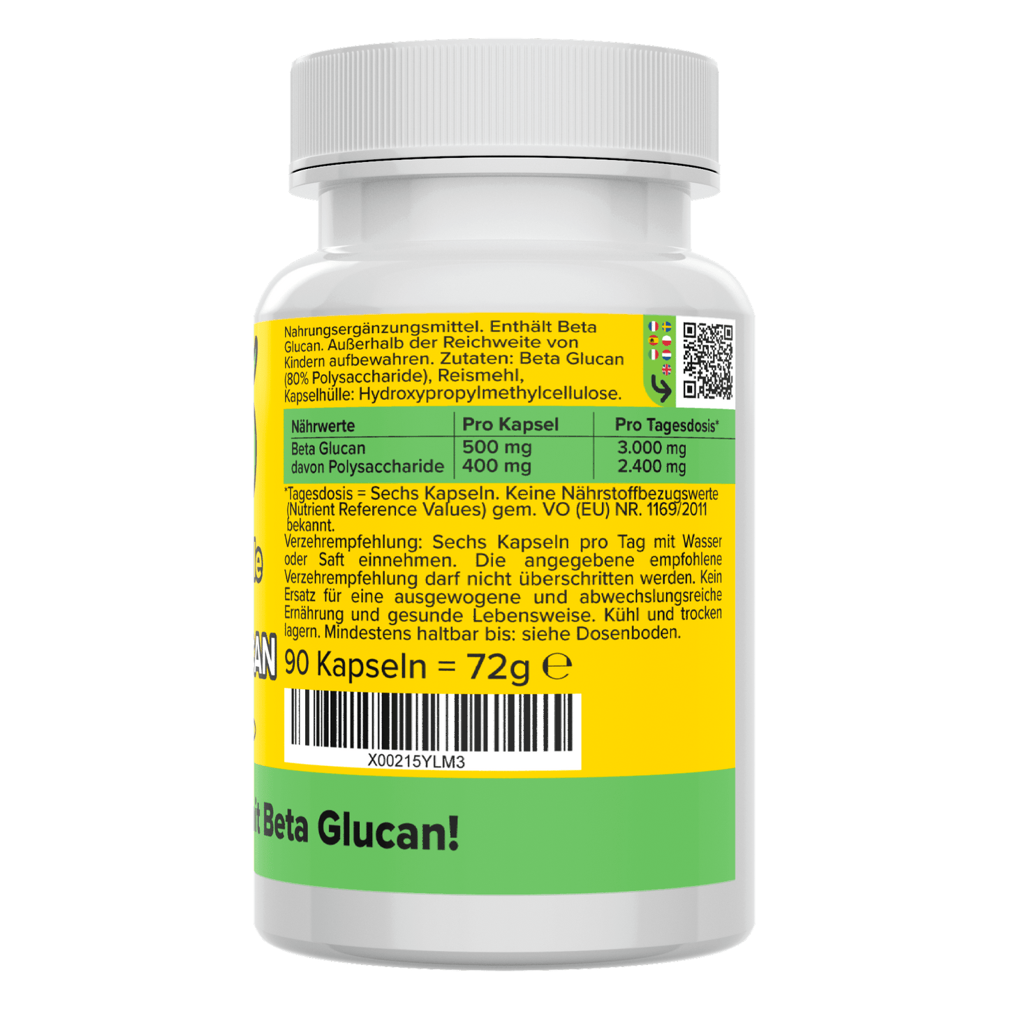 Beta Glucan capsules