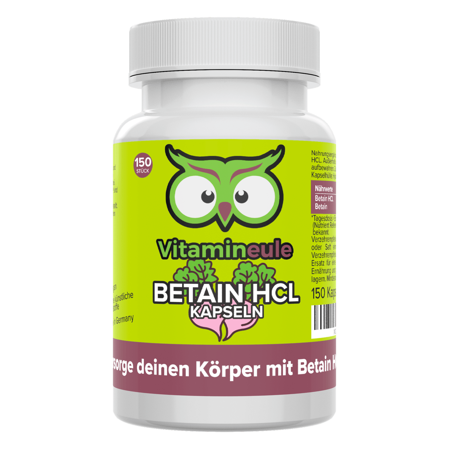 Betaine HCL capsules 