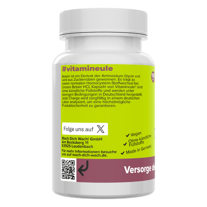Betaine HCL capsules 