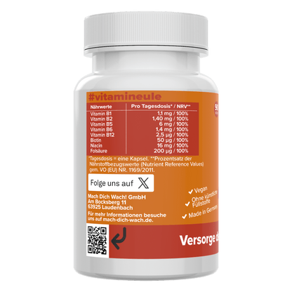 Vitamin B complex capsules