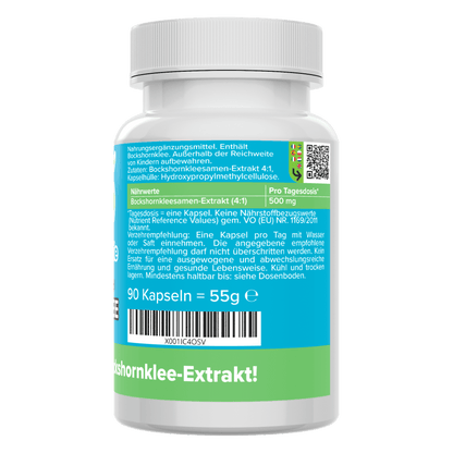 Fenugreek capsules