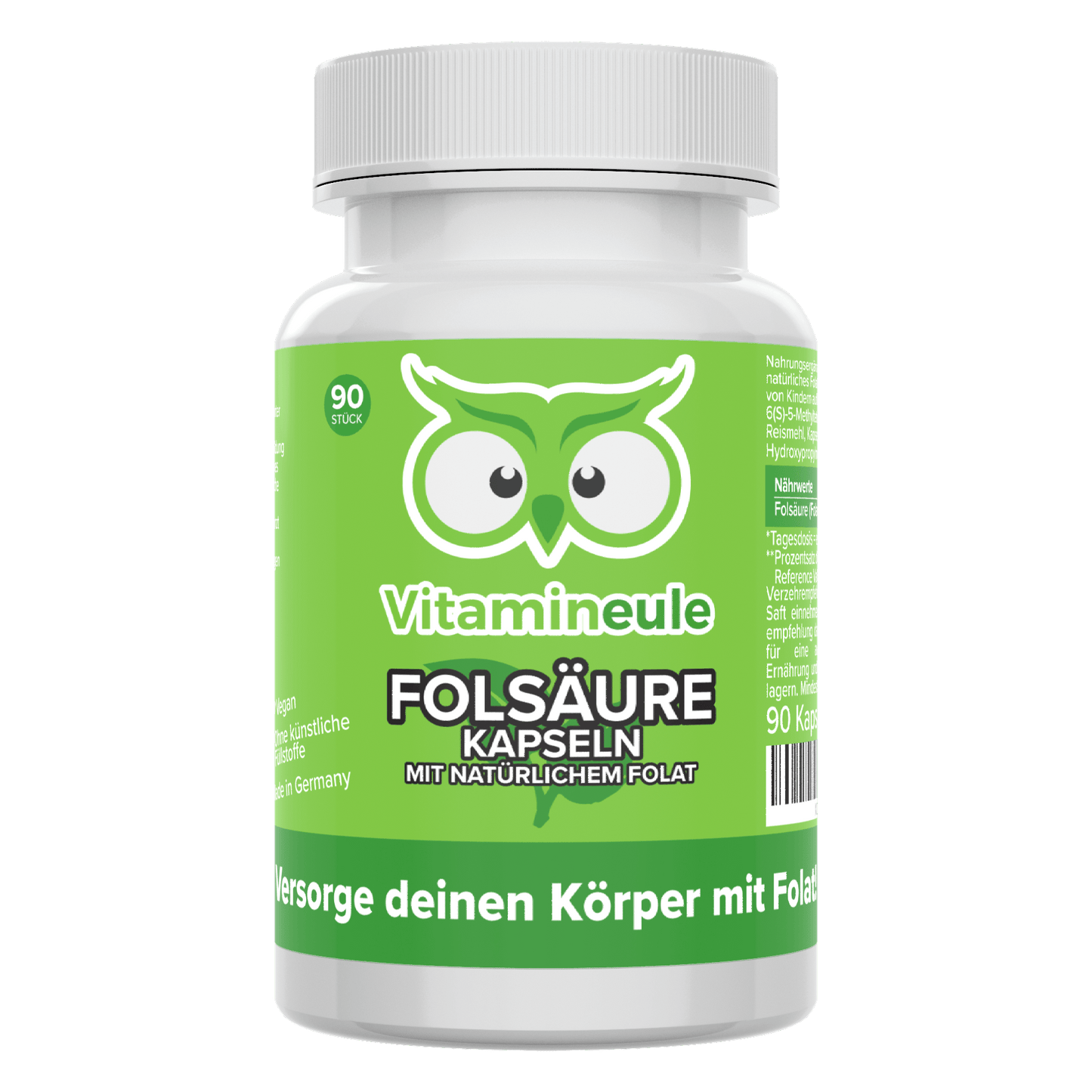 Folic acid capsules (Folate: 5-MTHF)