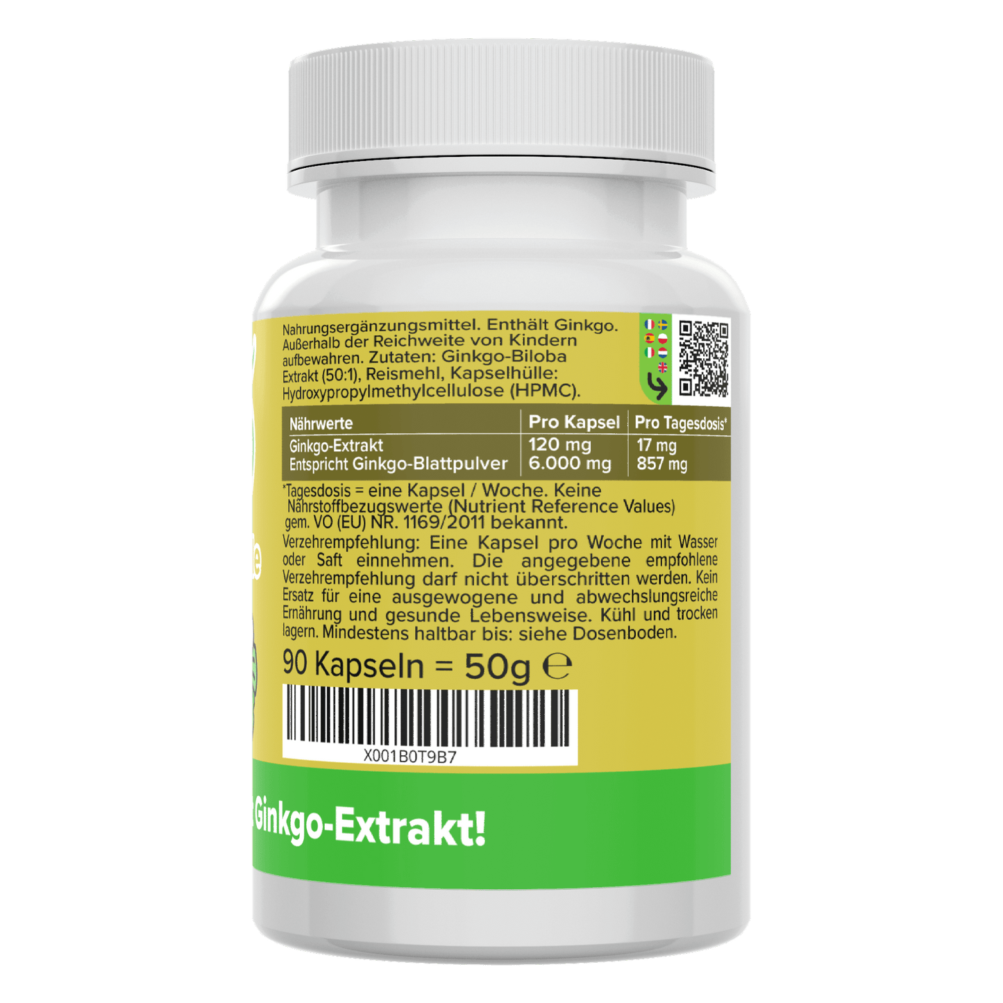 Ginkgo capsules