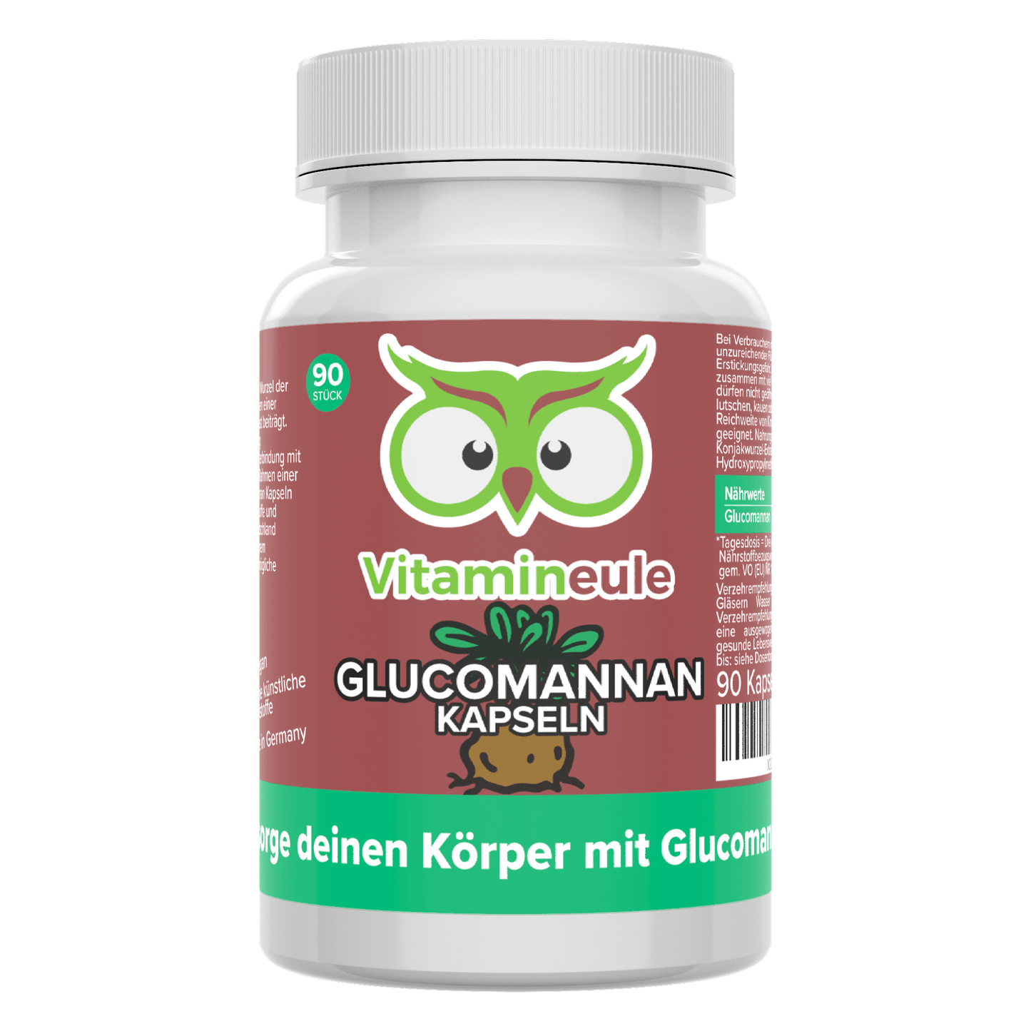 Glucomannan capsules