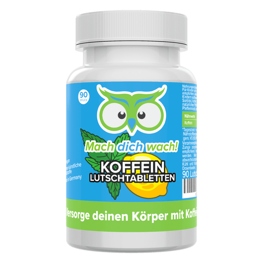 Caffeine lozenges