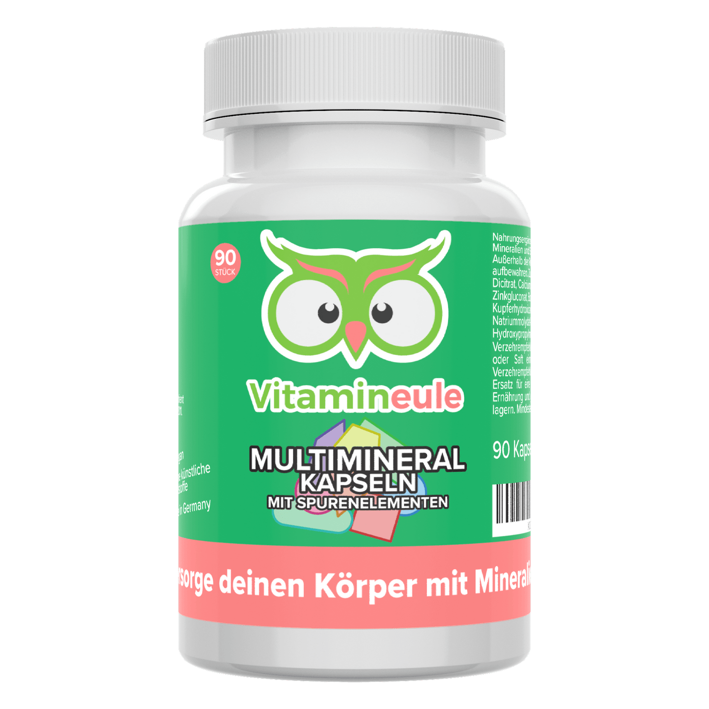 Multimineral capsules + trace elements