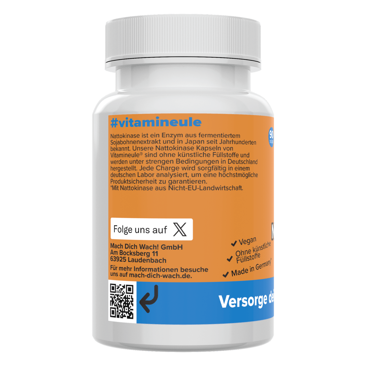 Nattokinase capsules 