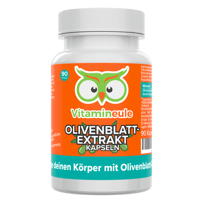 Olive leaf extract capsules