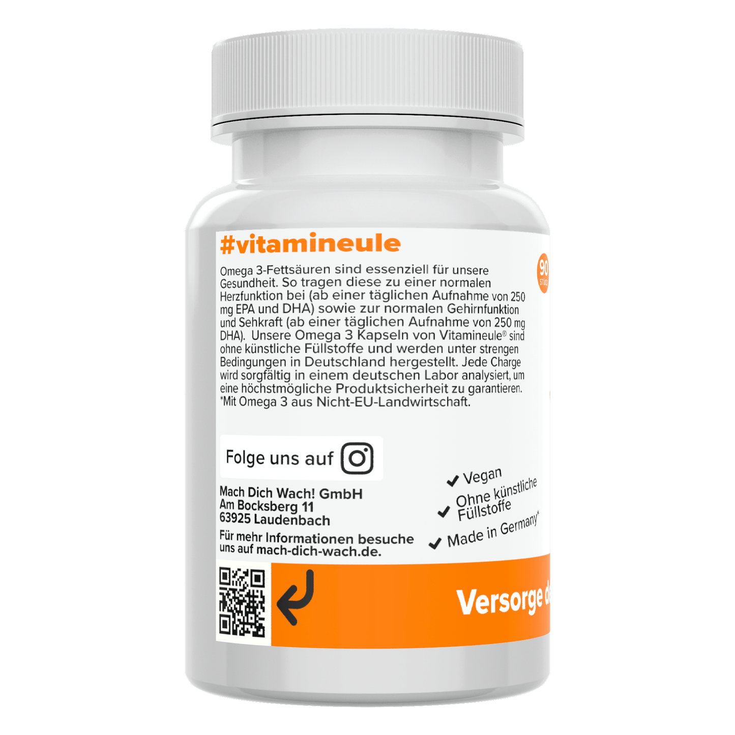Omega 3 capsules 