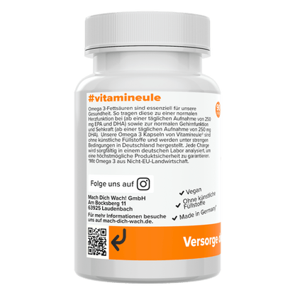 Omega 3 capsules 