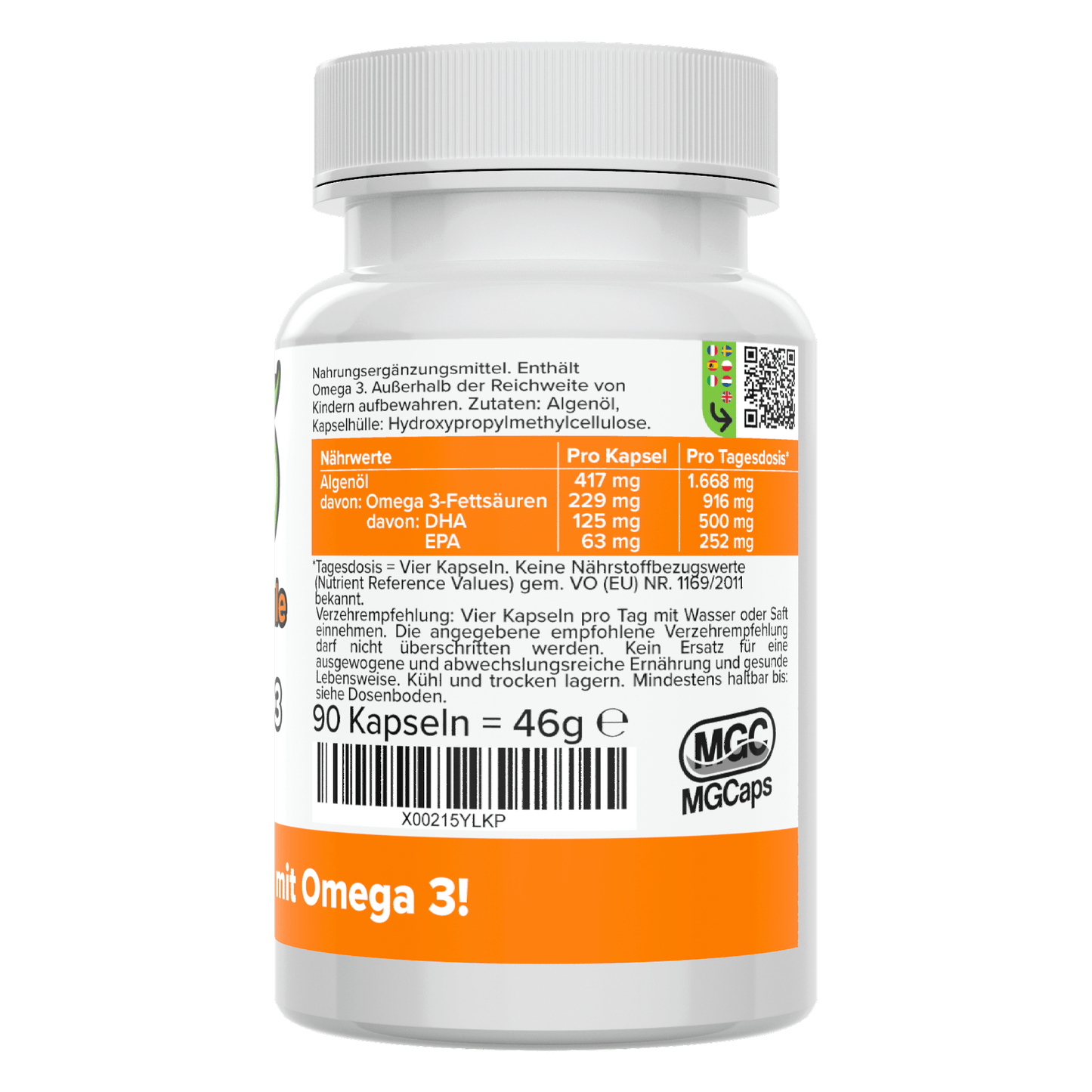 Omega 3 capsules 