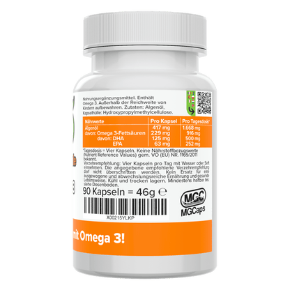 Omega 3 capsules 