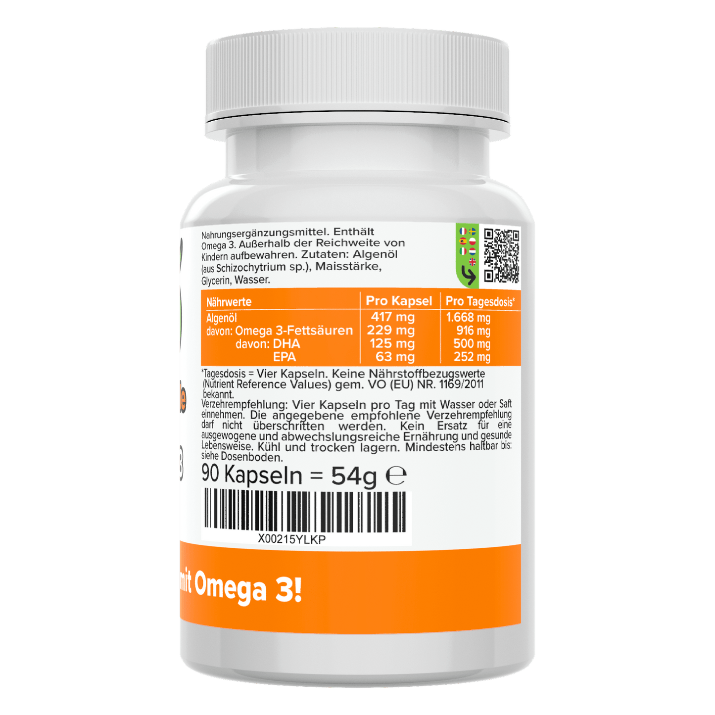 Omega 3 capsules 