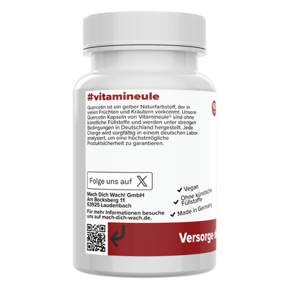 Quercetin capsules