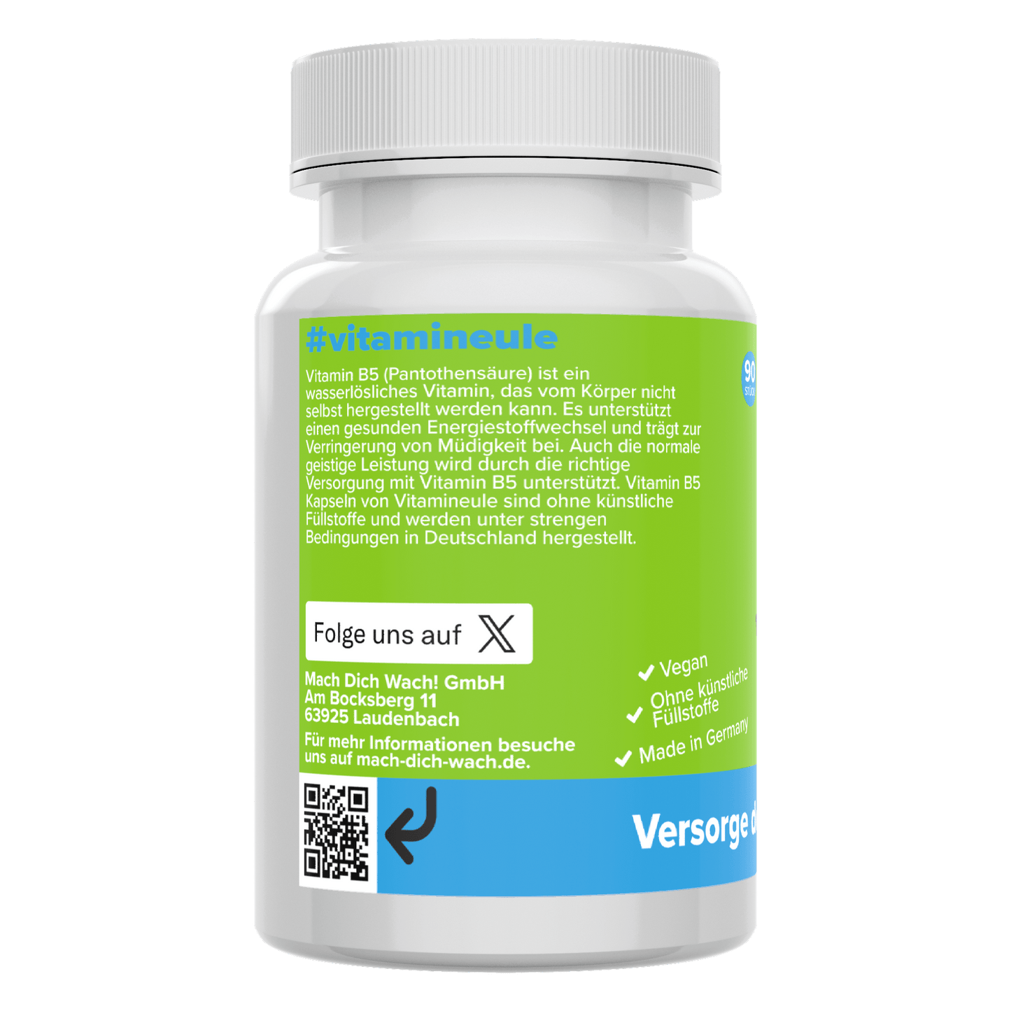 Vitamin B5 Capsules