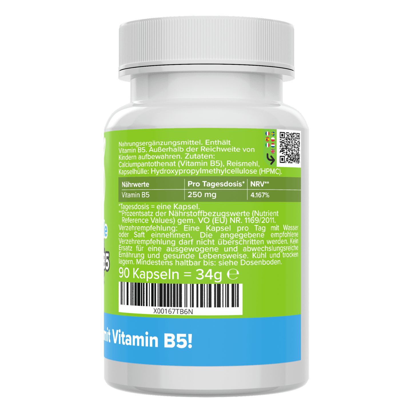 Vitamin B5 Capsules