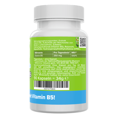 Vitamin B5 Capsules