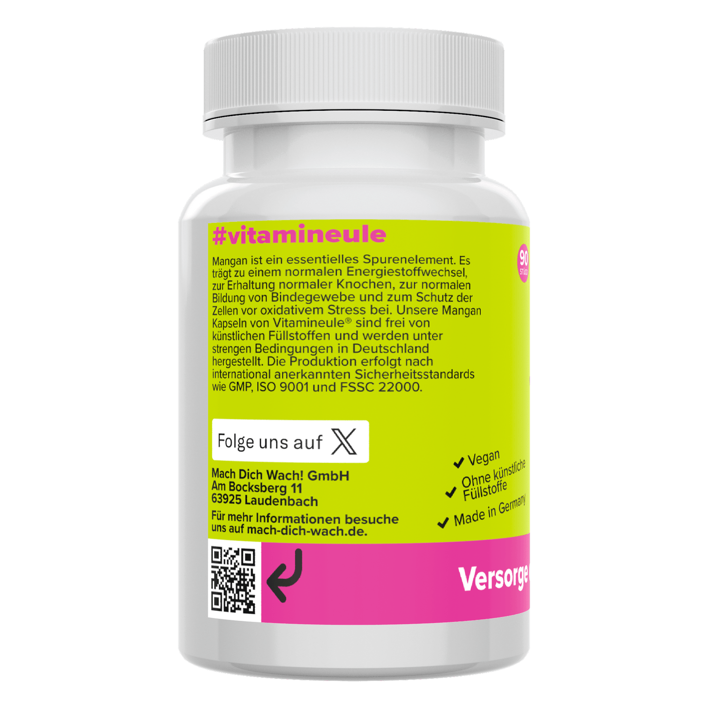 Mangan Komplex Kapseln