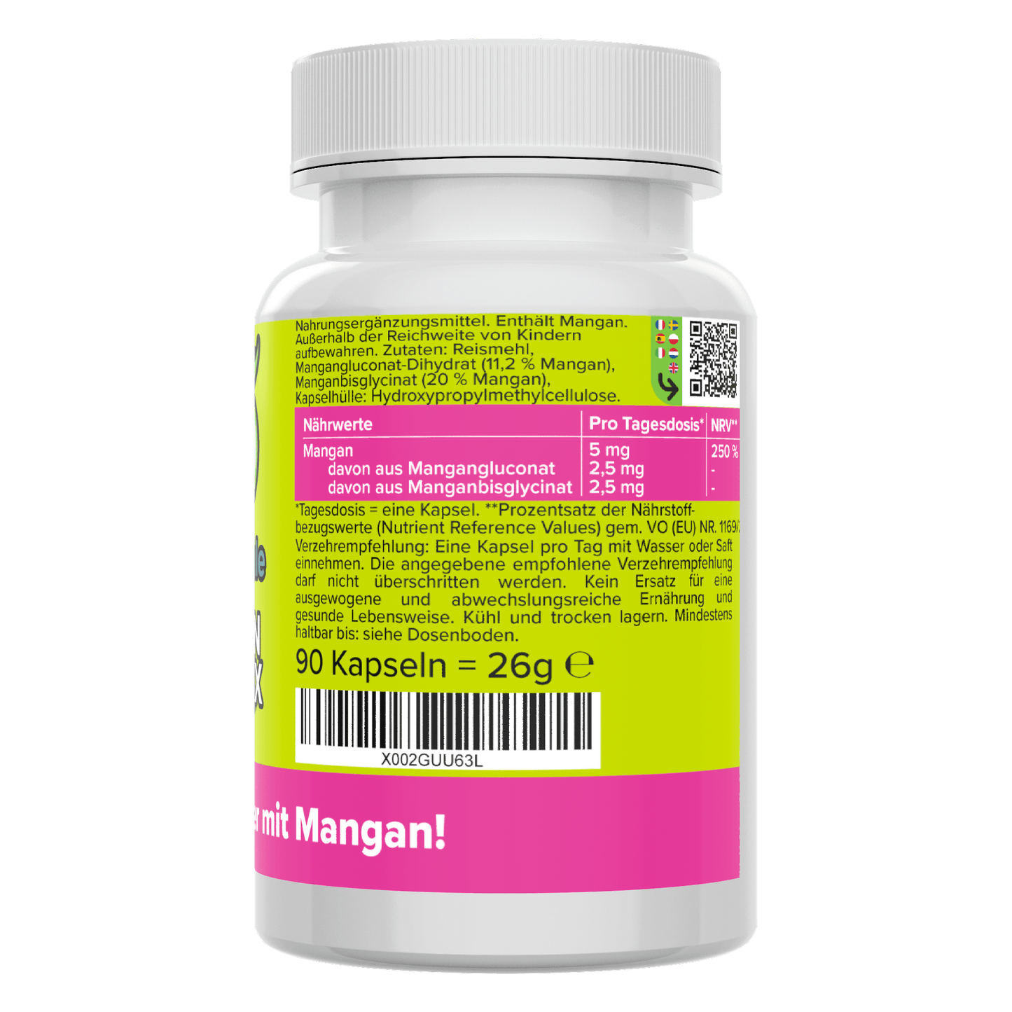 Mangan Komplex Kapseln