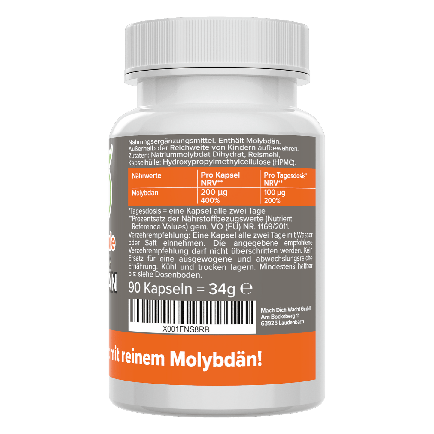 Molybdenum capsules