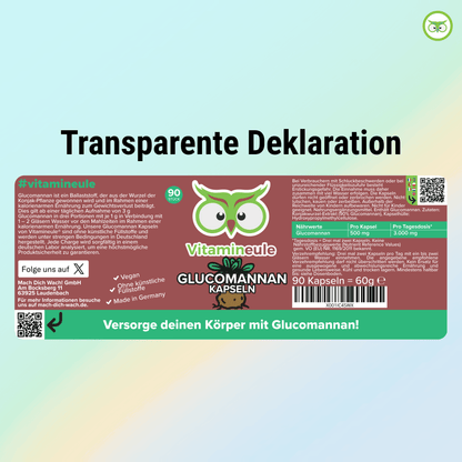 Glucomannan capsules