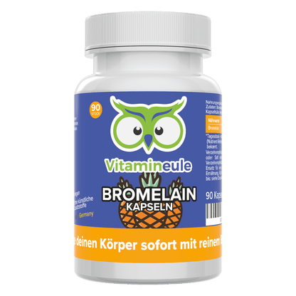 Bromelain capsules