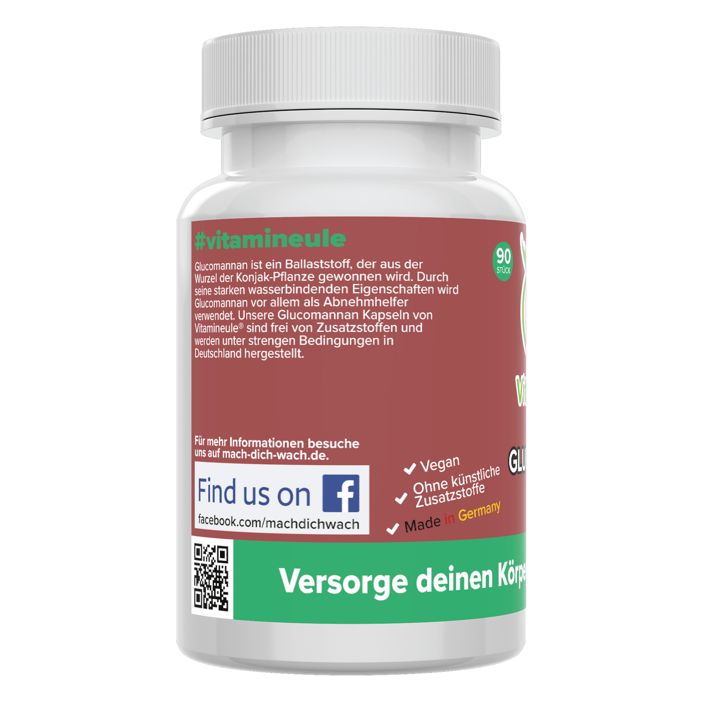 Glucomannan capsules